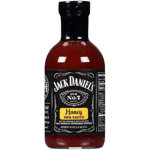 Jack Daniel's Honey BBQ Sauce GF, 553 g