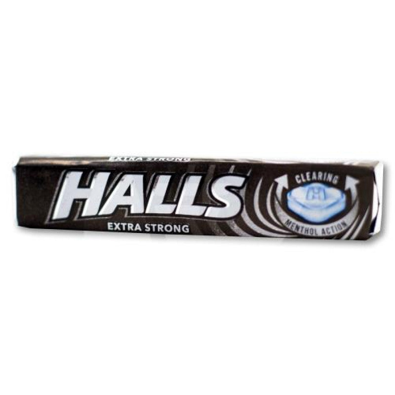 Halls Extra Strong Sugar Free, 33 g