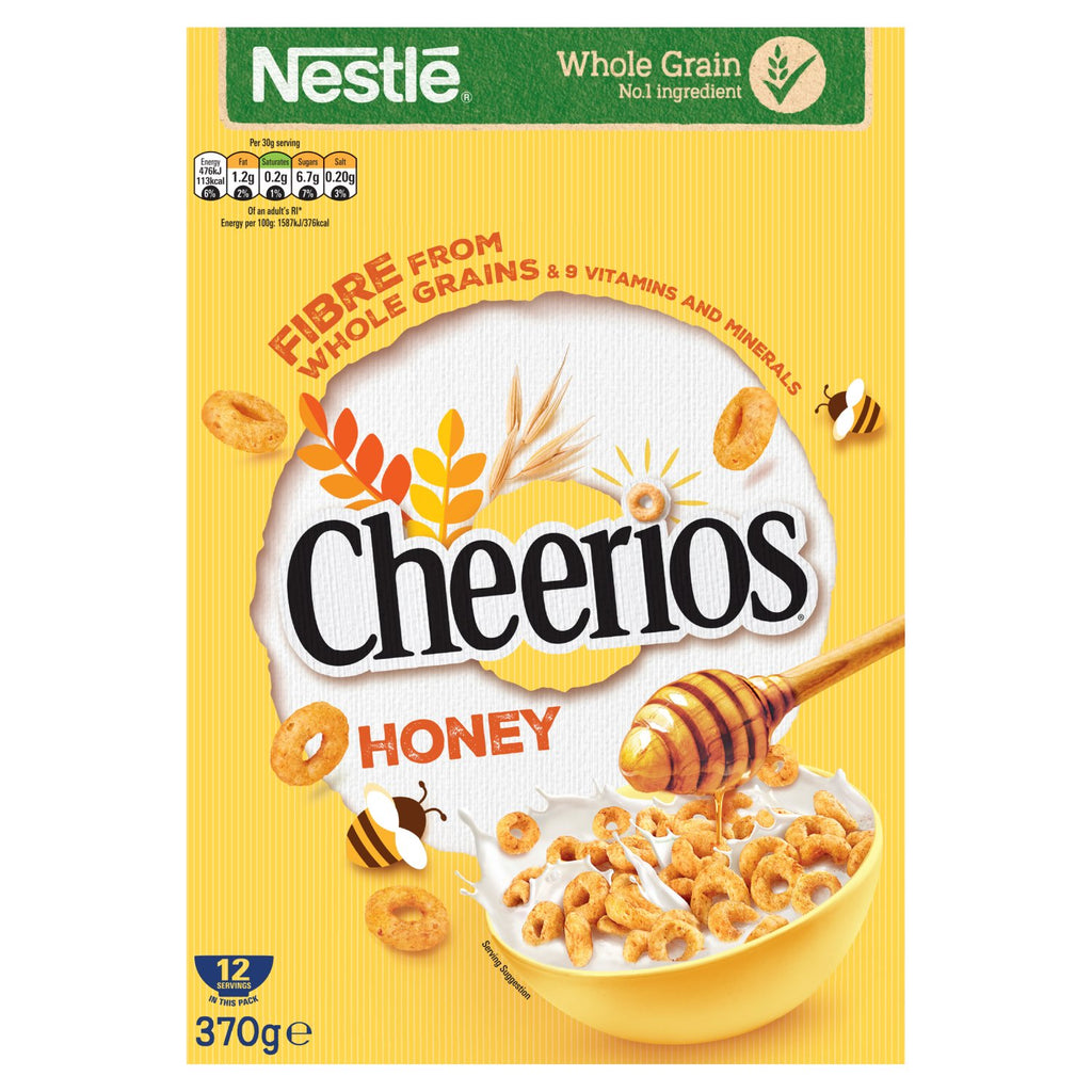 Nestle Cheerios Honey Cereal, 370