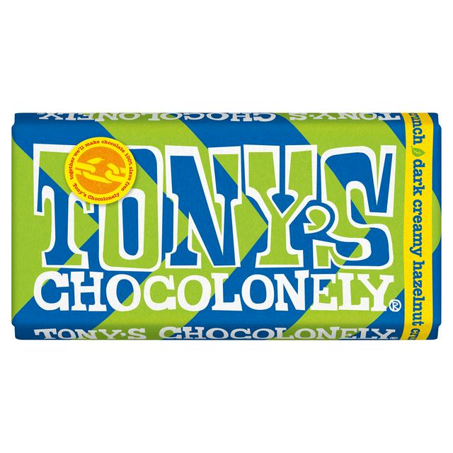 Tony's Dark Creamy Hazelnut Crunch,180g