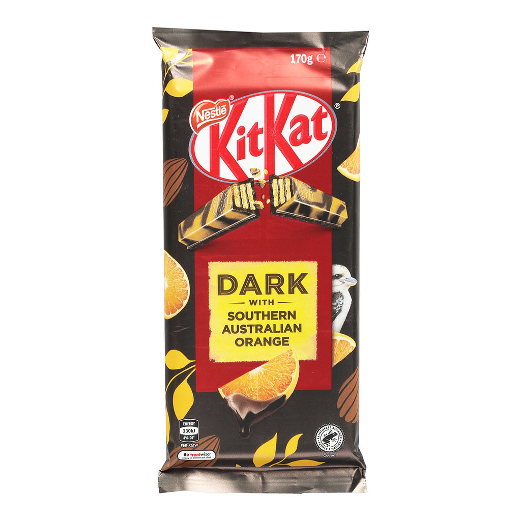 Nestle Kitkat Dark Chocolate Orange, 170 g