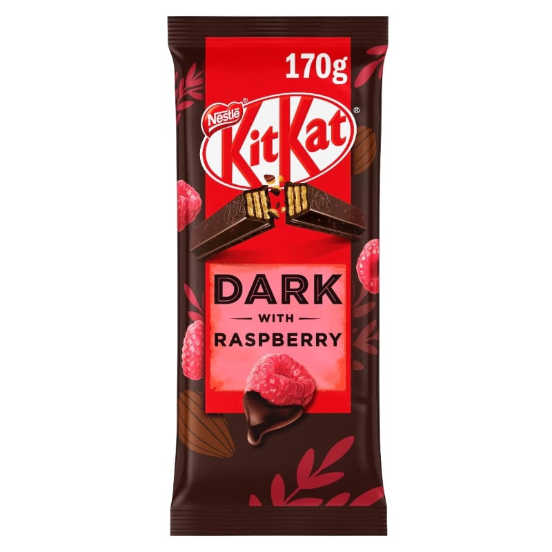 Nestle KitKat Dark Chocolate Raspberry, 170 g