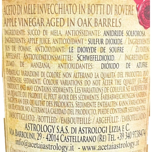 Astrology Apple Vinegar, 250 ml