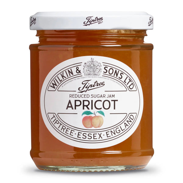 A lightly sweetened apricot conserve with full fruit flavor and significantly less sugar.