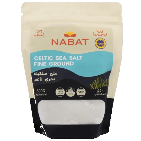 A finely ground, mineral-rich sea salt that enhances flavors naturally, perfect for everyday cooking and seasoning