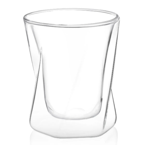 Double-walled Cristallo whisky glass, 300 ml, stylish and heat-resistant.