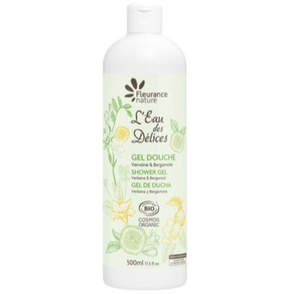 A gentle organic shower gel with refreshing verbena and bergamot scent, suitable for all skin types.
