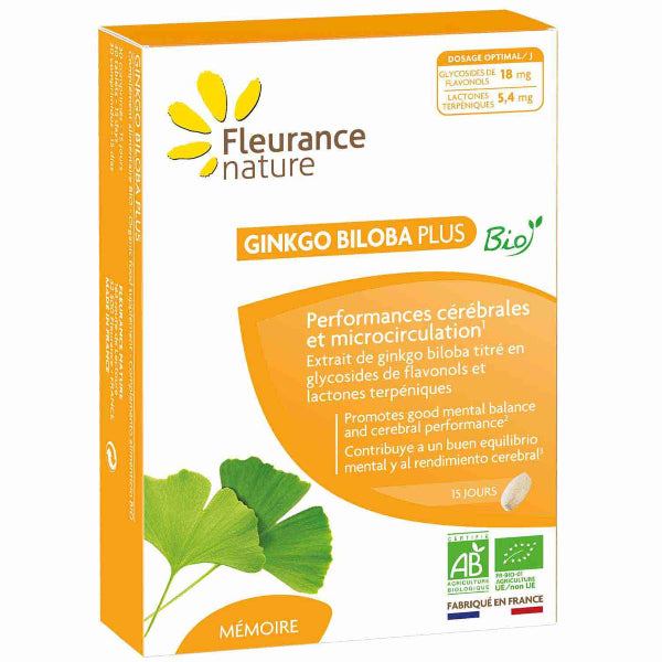 Enhances mental clarity and circulation with organic ginkgo biloba and supportive botanical extracts.