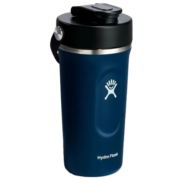 Hydro Flask Insulated Protein Shaker, Indigo, 710ml  keeps drinks cold and shakes easily