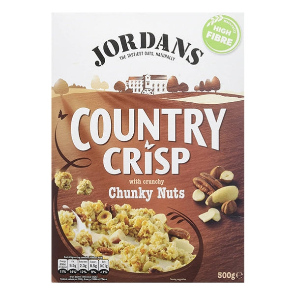 Jordans Country Crisp With Crunchy Chunky Nut, 500 g
