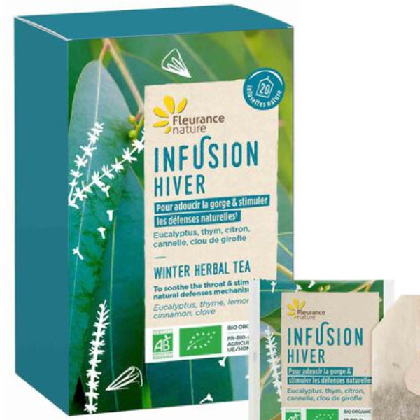 Combines thyme, cinnamon, and eucalyptus to soothe and comfort during the cold season.