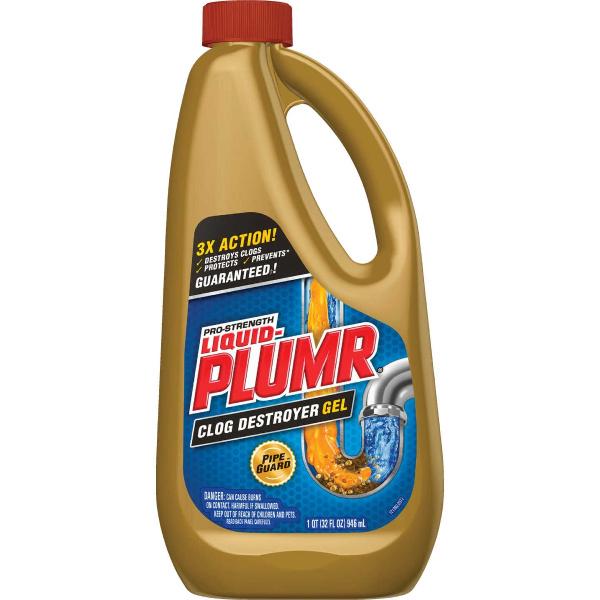 Liquid Plumr Pro-Strength Full Clog Destroyer Gel, 946 ml