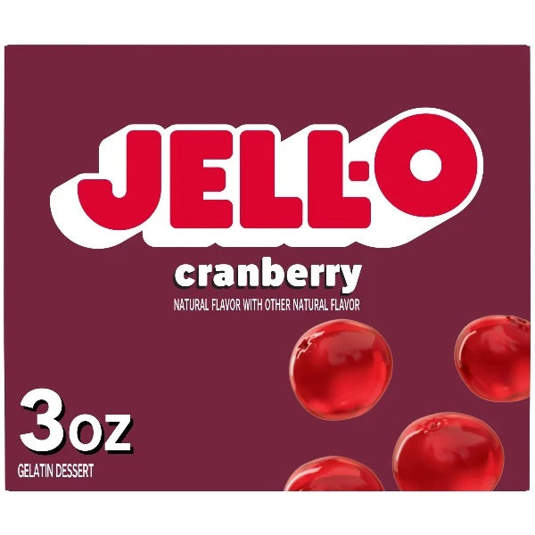 Jello-Cranberry