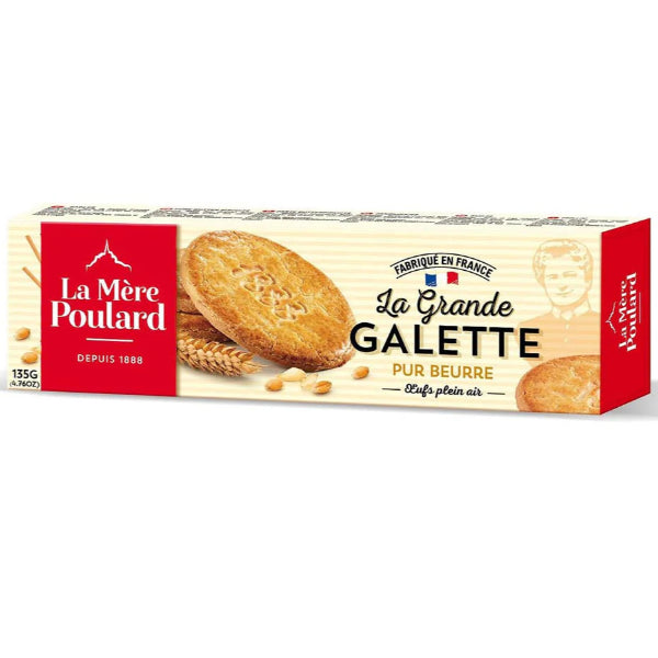 A traditional French butter cookie crafted with 100% natural, top-quality ingredients