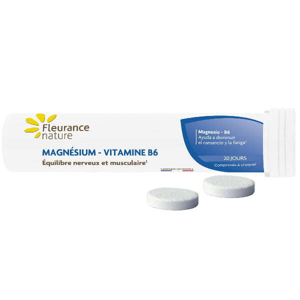 Fleurance Nature Magnesium B6 helps reduce fatigue, support the nervous system, and promote relaxation naturally.