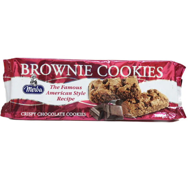 Offers soft, fudgy brownie-flavored cookies with a rich chocolatey taste for a decadent treat.