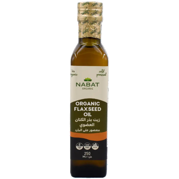 A nutrient-rich, cold-pressed oil packed with omega-3s, ideal for boosting salads, smoothies, and daily wellness