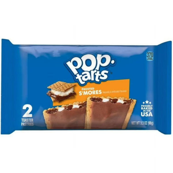 A chocolaty, marshmallow-filled pastry with a frosted graham cracker crust for a classic campfire treat.