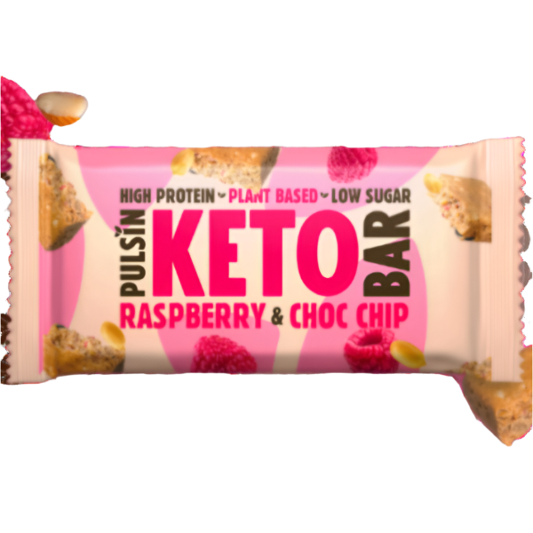 A low-carb, fruity and chocolaty keto snack.