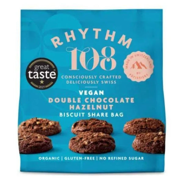 Indulgent chocolate cookies stuffed with rich hazelnuts for a satisfyingly decadent treat.