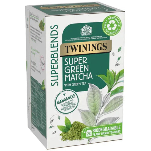A vibrant blend of green tea and matcha, crafted to boost energy and support daily wellness.