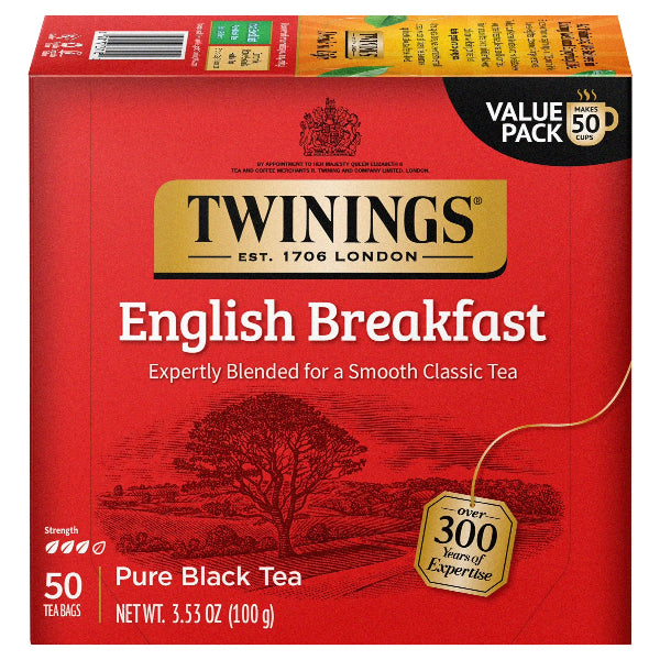 A robust and full-bodied black tea blend, perfect for a classic, energizing start to your day.