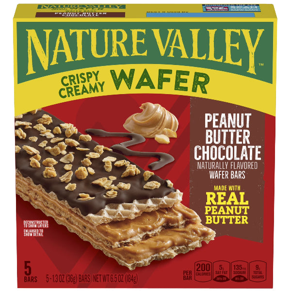 Combines light, crispy layers with smooth peanut butter and a chocolatey coating for a perfectly balanced treat.