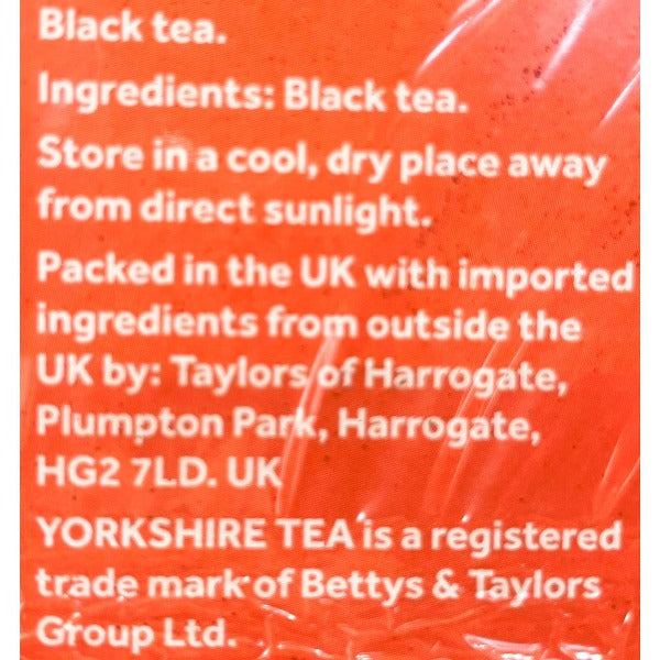 Taylors Yorkshire Tea Bags 80ct