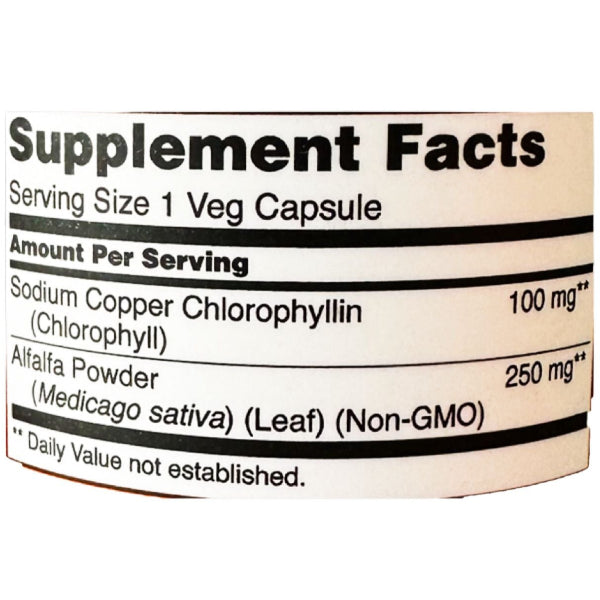 NOW Foods Chlorophyll 100 mg, 90 Veg Capsules