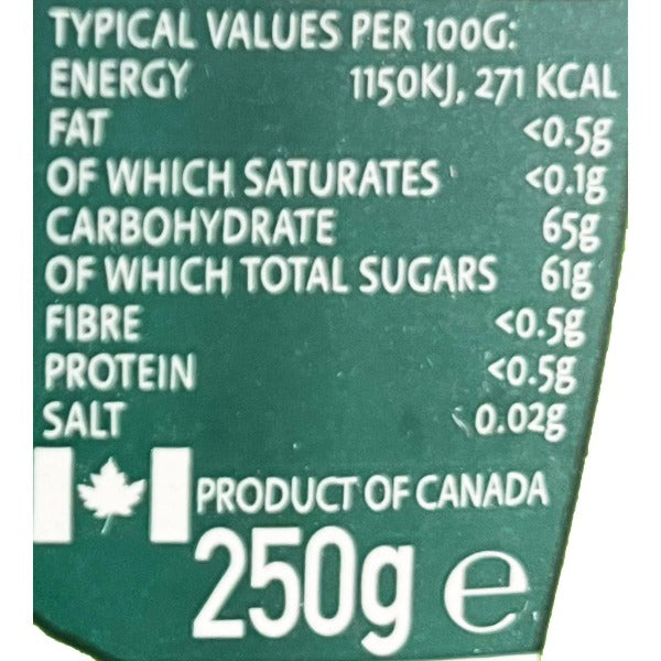 Rowse Buckwud Maple Syrup Organic, 250 g