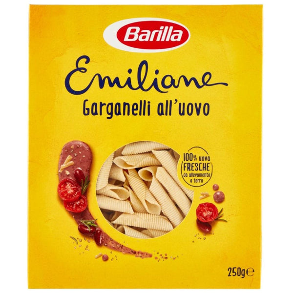 Handmade-style, egg-enriched tubular pasta with ridges, perfect for holding rich sauces and creating authentic Italian dishes