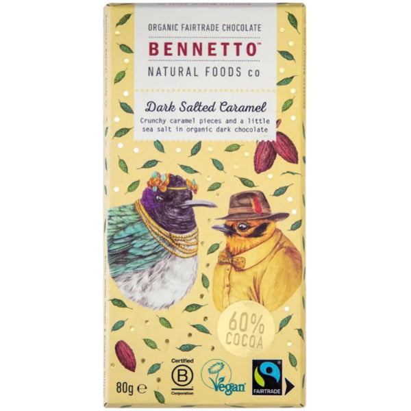 Blends rich, smooth dark chocolate with golden caramel and a hint of sea salt for a perfectly balanced indulgence.