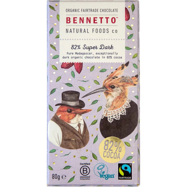 Delivers an ultra-rich, smooth, and velvety taste with deep cocoa intensity and a clean, organic finish.