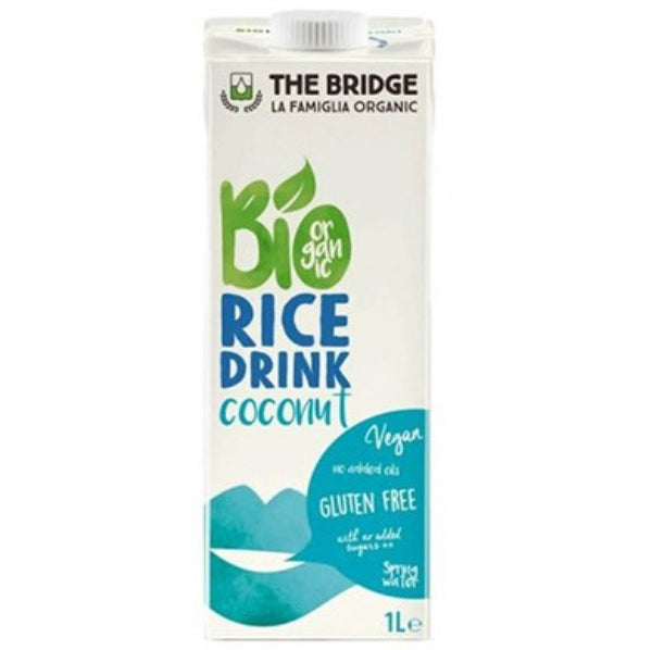 A refreshing, plant-based beverage crafted from organic Italian rice and coconut cream