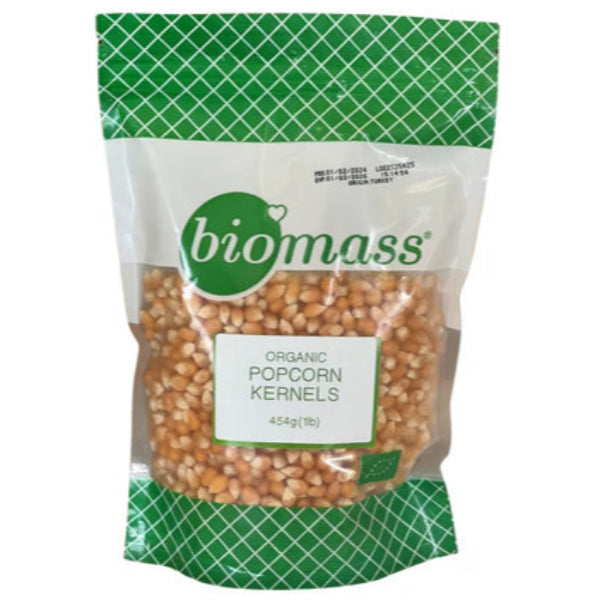100% organic whole popcorn kernels that pop into light, fluffy, and delicious snacks