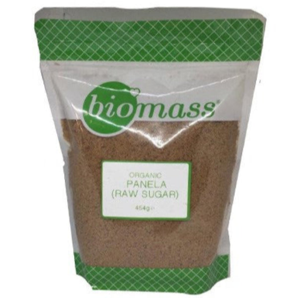 Unrefined organic raw sugar with a rich, caramel-like flavor, perfect for baking, cooking, or sweetening