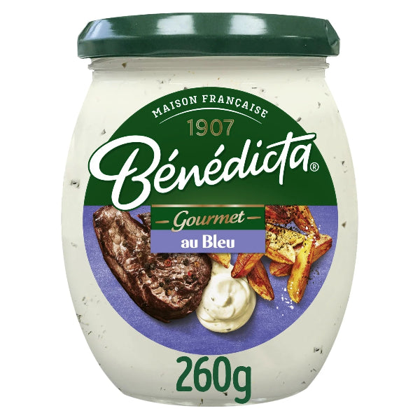 Delivers a bold, creamy blue‑cheese flavor with just a touch of tang