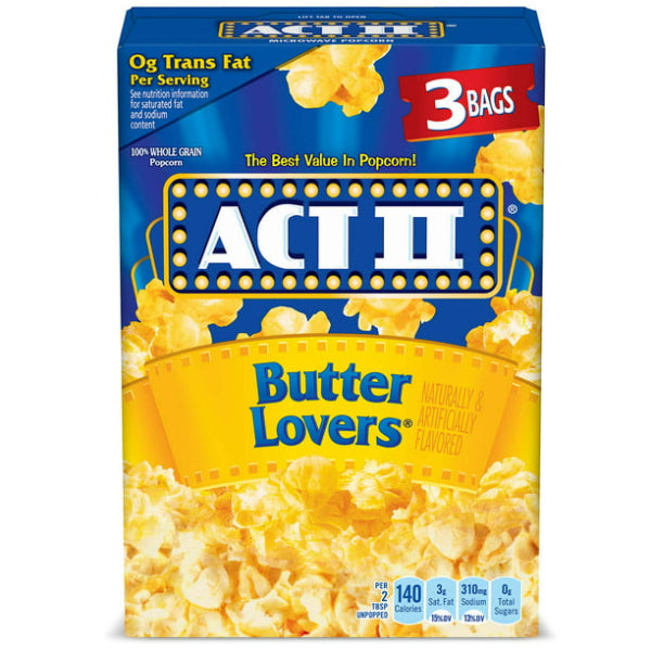 Offers rich, extra-buttery flavor in every fluffy kernel, making it a classic choice for popcorn lovers