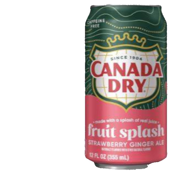 The classic crisp taste of ginger ale infused with a sweet, fruity strawberry twist.