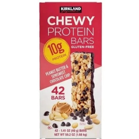 K.S. Chewy Protein Peanut Butter 42 bars