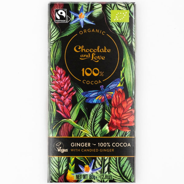 Combines intense, pure cocoa with a lively touch of crystallized ginger for a bold and aromatic chocolate experience.