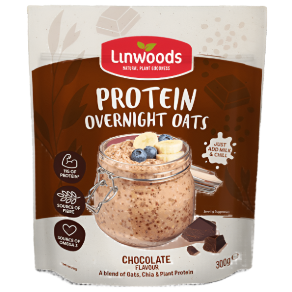 Protein-packed oats with rich chocolate flavor for a nourishing start.