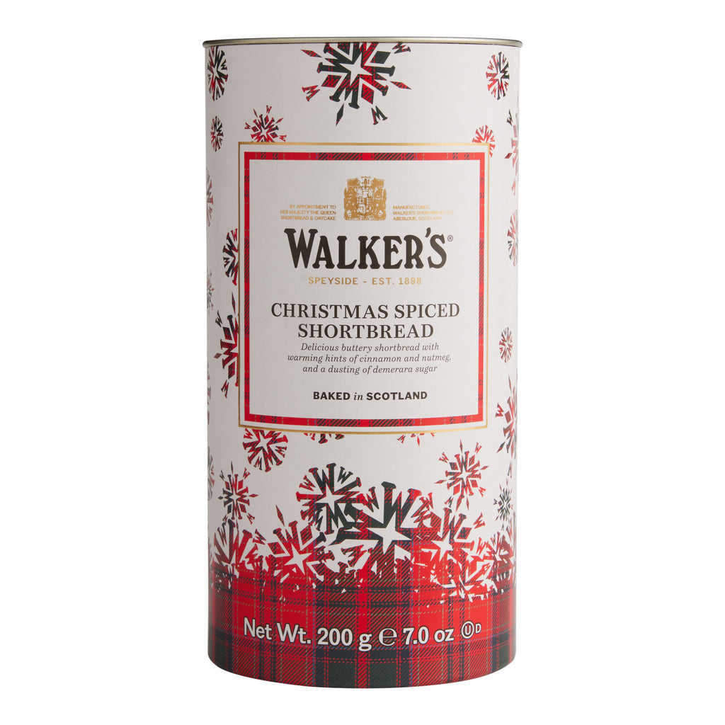 Walkers Christmas Spiced Shortbread 200g