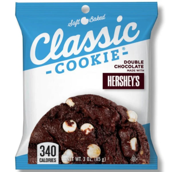 An indulgent, soft‑baked cookie loaded with rich Hershey’s chocolate chips