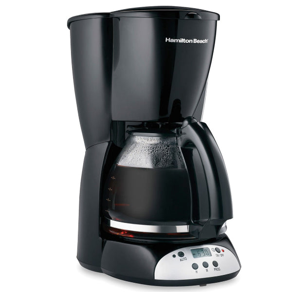 Features an easy front-fill design and large capacity for convenient, flavorful brewing every day.