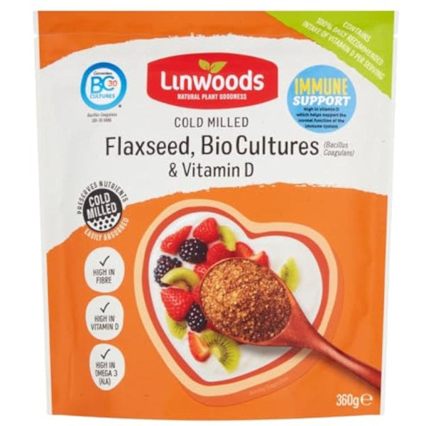 Nutrient-rich flaxseed blend to support digestion and immunity.