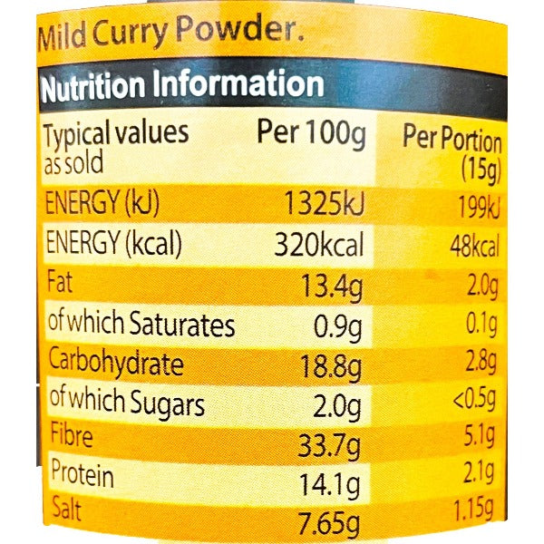 Sharwood's Mild Curry Powder, 102 g