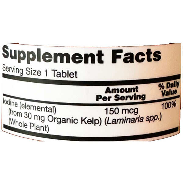 NOW Foods Kelp 150 mcg, 200 Tablets