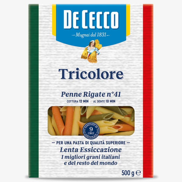 de-cecco-penne-tricolore