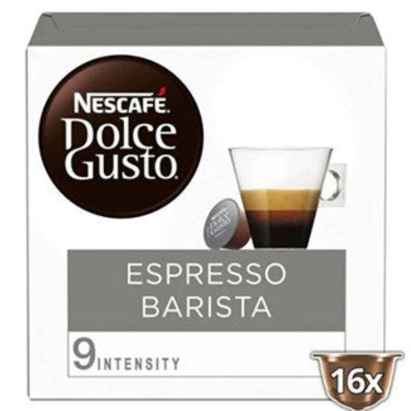 Rich and intense espresso pods for a barista-style coffee experience at home.